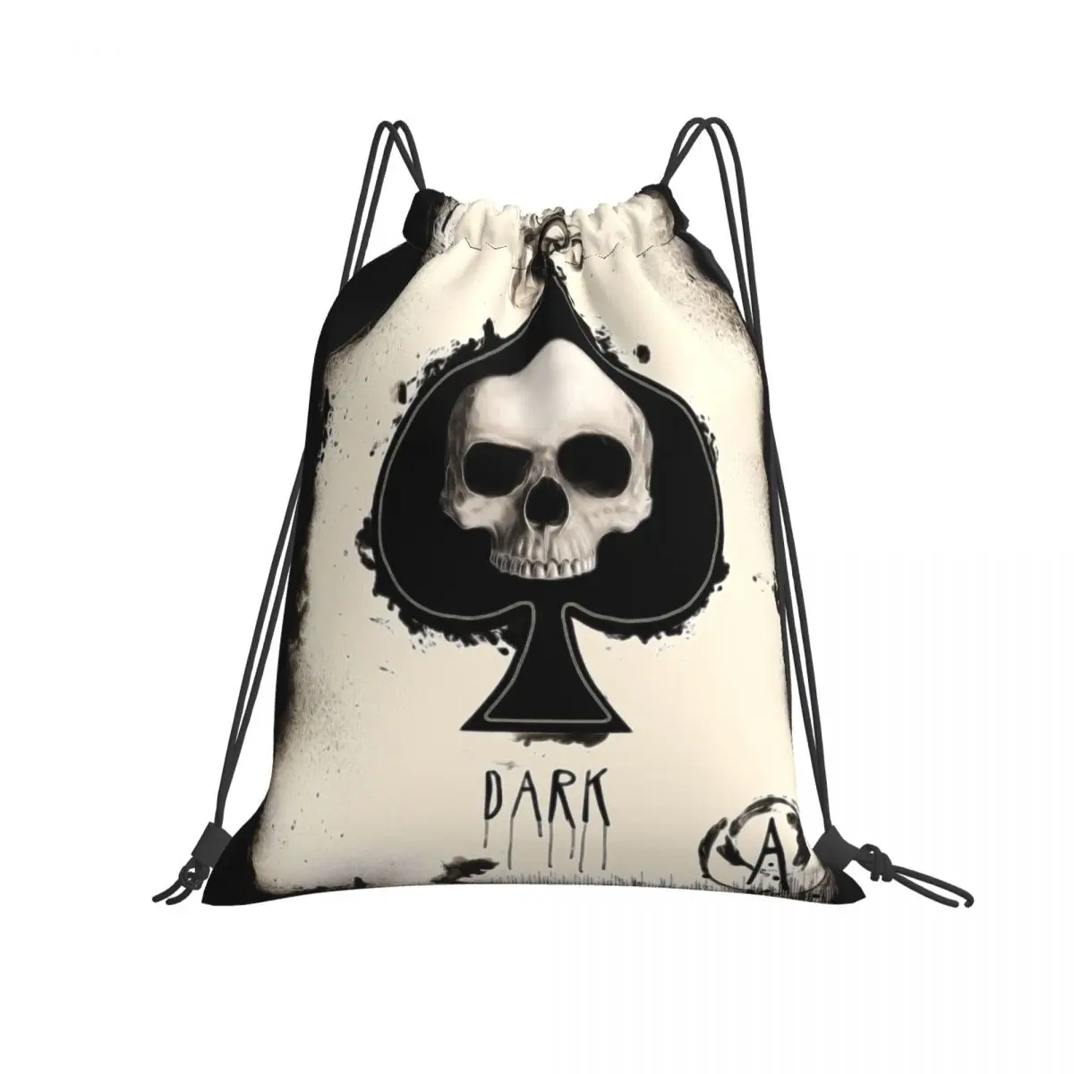 

Спортивная сумка для тренажерного зала, рюкзак с черепом на шнурке для занятий спортом, фитнесом, путешествий, сумка для покупок, сумка для й...