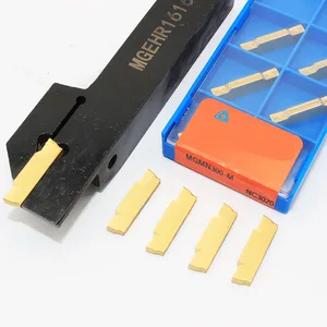 Твердосплавные режущие пластины MGEHR1010 MGEHR1212 MGEHR1616 MGEHR2020 MGEHR2525 держатель инструмента для канавок MGMN150 MGMN200 MGMN300 MGMN400