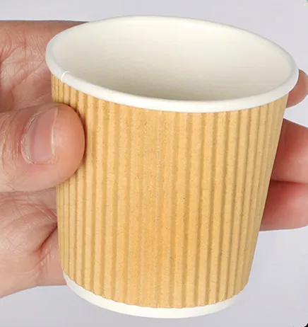 cup 100 шт 100 мл маленькая одноразовая кофейная чашка 4 унции вино молоко чай йогурт фруктовый сок мини вкус Чашки Десерт бумажные кружки с крышками - Цвет: cup