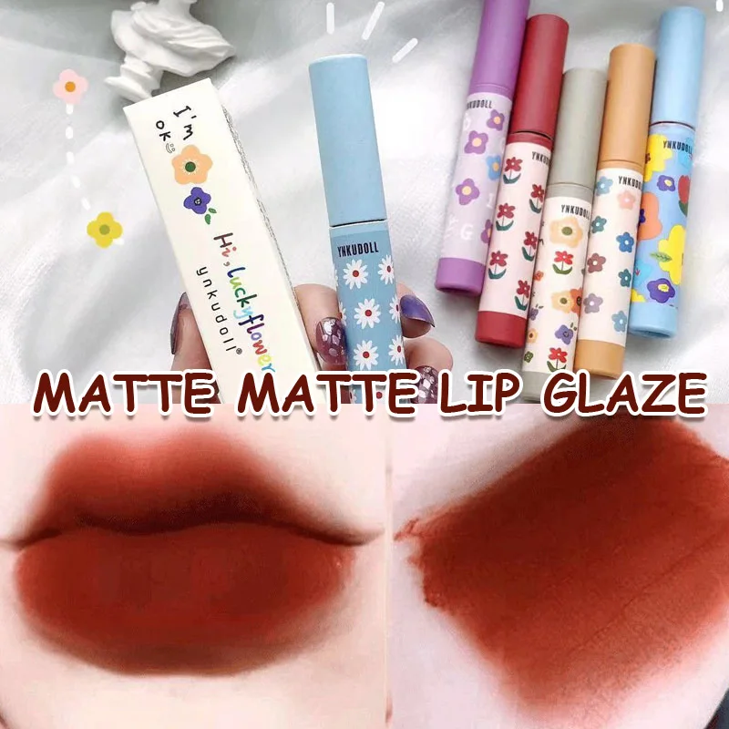 

Lip Liner Matte Lipstick Set Velvet Lip Glaze Color Charm Lasting Non-fading Lip Makeup Lip Gloss Cosmetic Lip Products Lip Balm