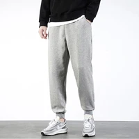 mens jogging casual pants fitness sports pants bottoms loose sports pants trousers black gym jogging pants fleece
