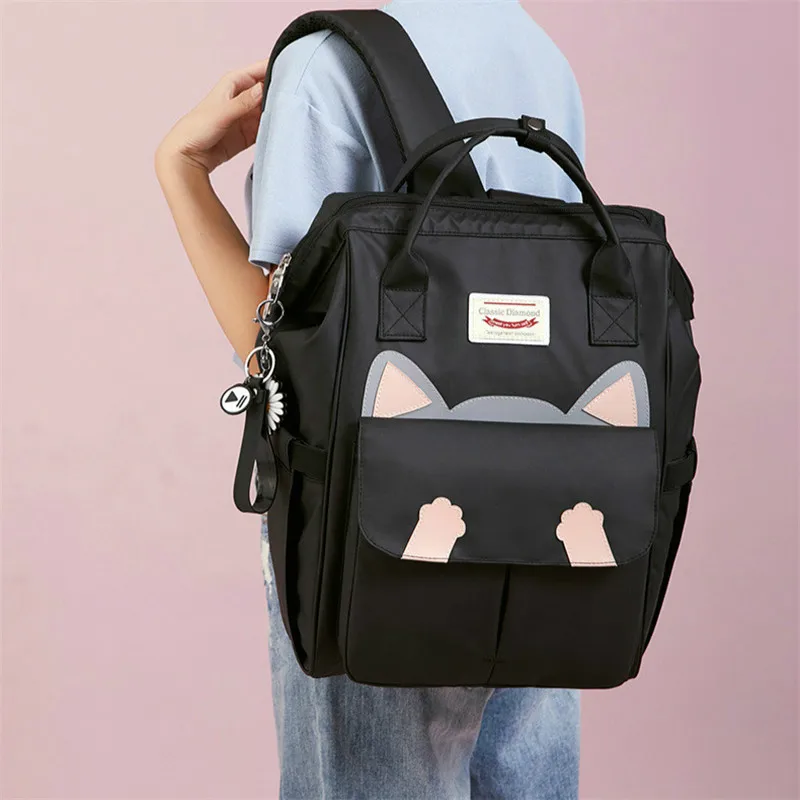 

2021 Large Capacity Junior High Girls School Bags Students Bag Women Good-looking Backpack Travel Waterproof Children Backpacks