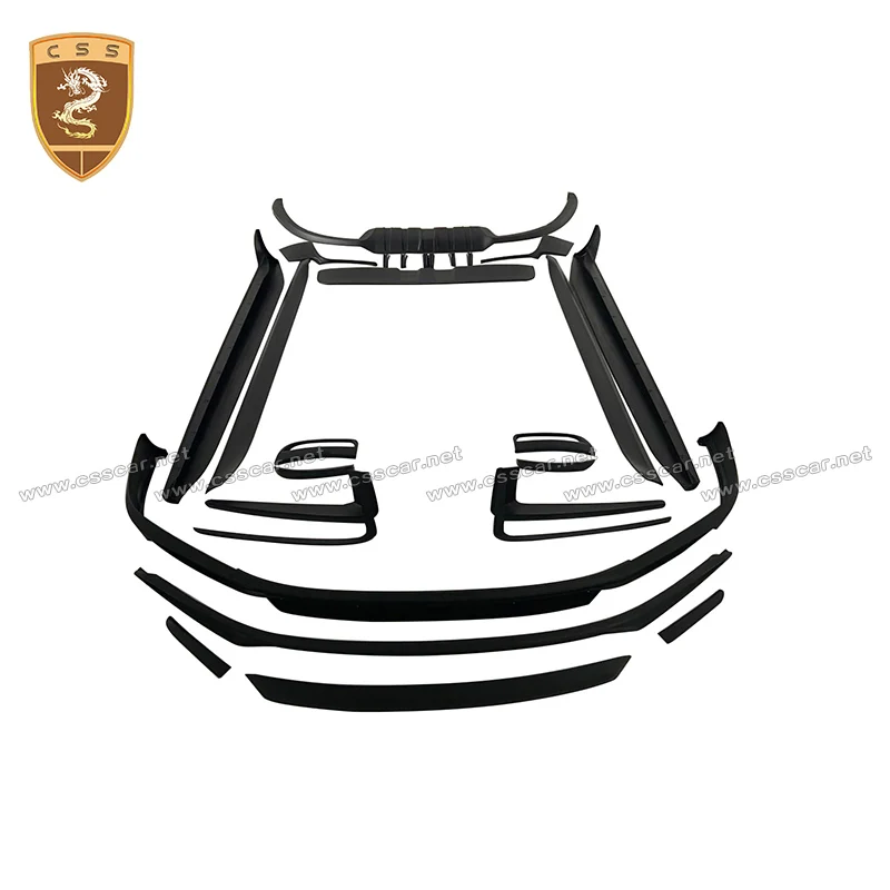 Комплект кузова автомобиля 911 992 передний бампер задний боковые юбки спойлер для