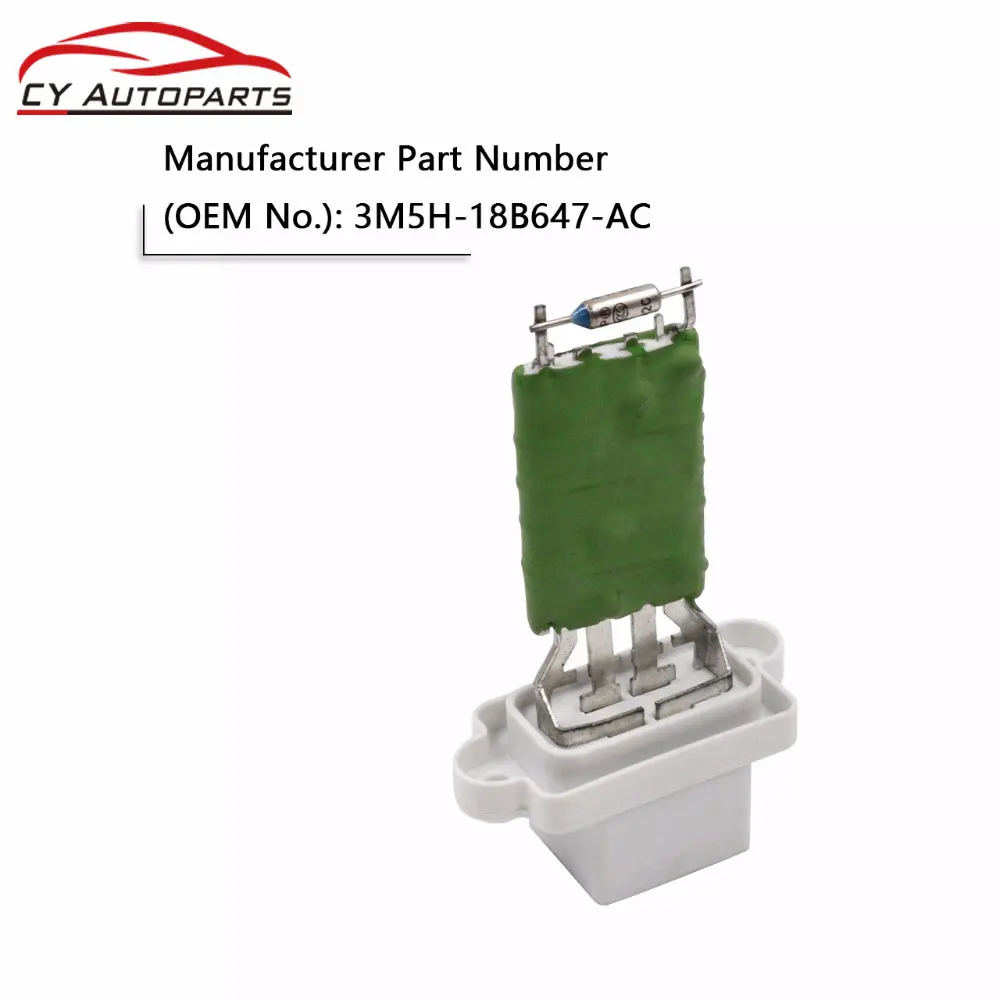 Blower Motor Fan Heater Resistor For Ford Fiesta Focus Mondeo S-Max Galaxy 2002-2006 Onwards 3M5H18B647AC 132597 | Автомобили и