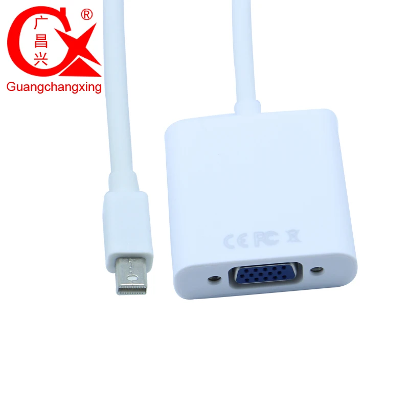 Мини DP к VGA кабель адаптер Thunderbolt мини дисплей порт конвертер для Apple Mac Pro Air