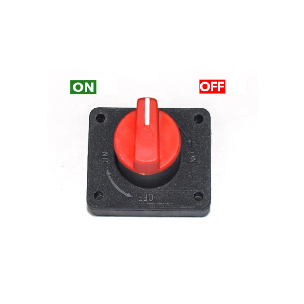 

100A 12V Battery Switch Isolator Battery Disconnect Switch Kill On/Off Switch for Boats Cars Trucks Yachts Auto Tools Supplies