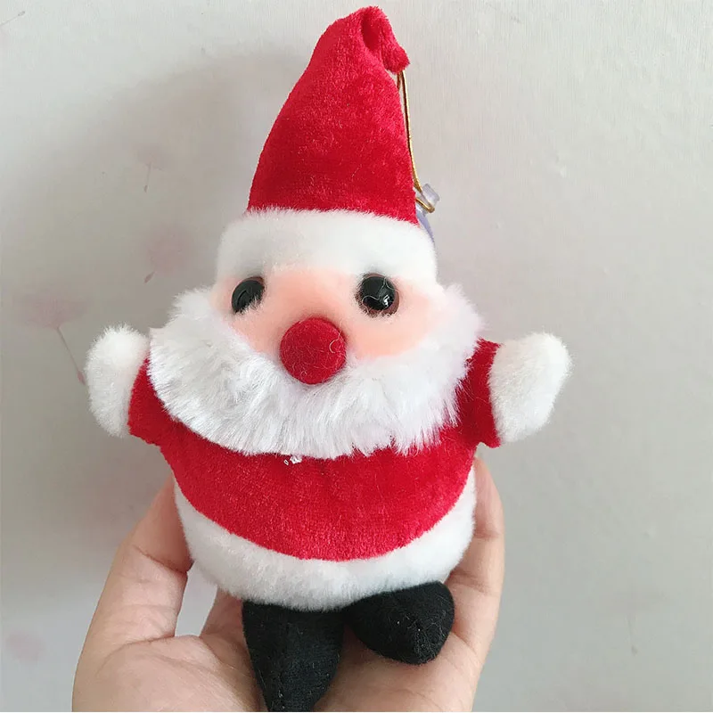 15 см Рождественская плюшевая кукла игрушка Санта Клаус гном Подвески Украшения