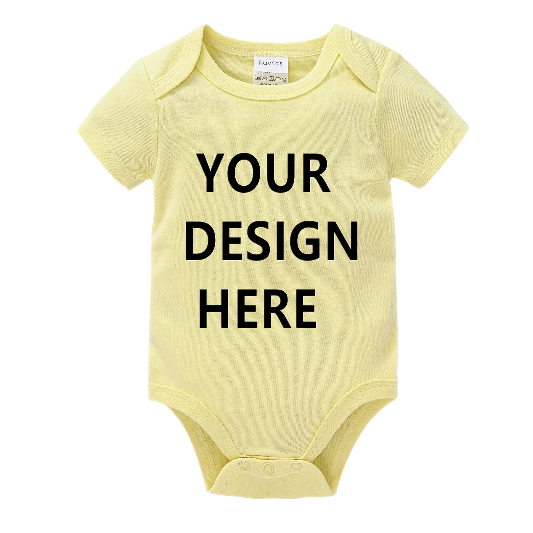 

DIY YOUR PRINT OR LOGO Personalized Newborn Baby Jumpsuit Customized Onesies Harajuku CUSTOM TEXT Baby Romper Roupa Bebe De
