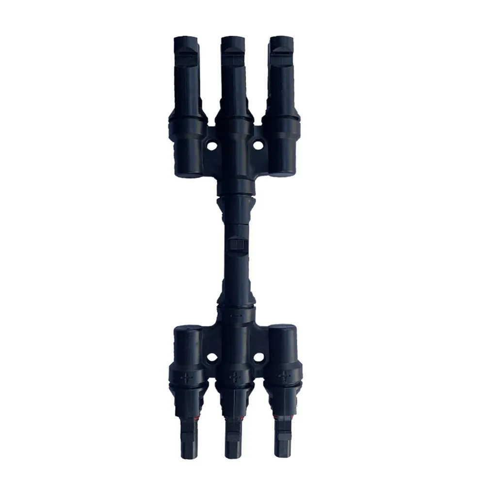 3 в 1 многослойный фотоэлектрический разъем для солнечной панели параллельное