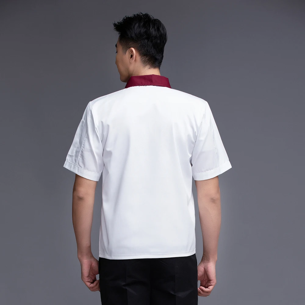 Рабочая куртка шеф-повара 3 цветов мужская рубашка для гостиниц складов столовой