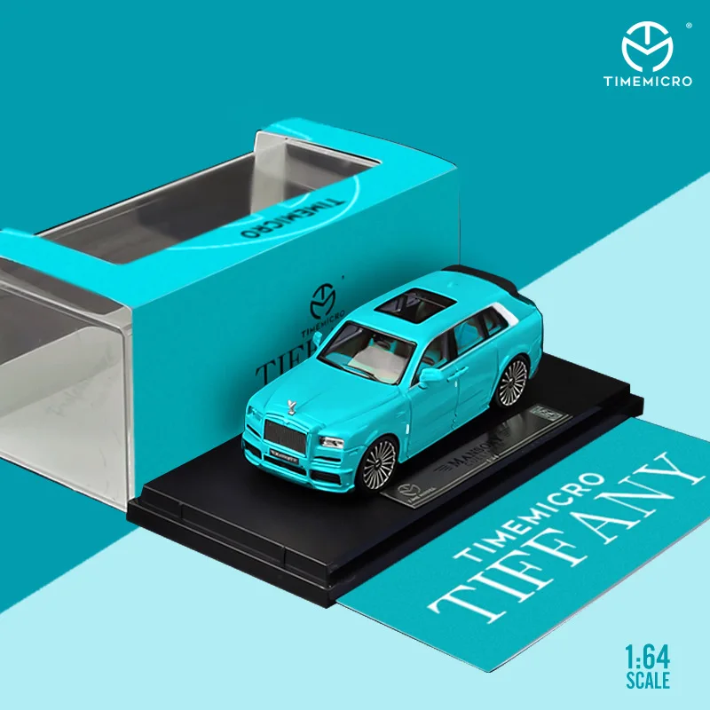 Купить Модель автомобиля Timemicro 1:64 Rolls-Royce Cullinan Tiffany Blue Купить Модель автомобиля Timemicro 1:64 Rolls-Royce Cullinan Tiffany Blue