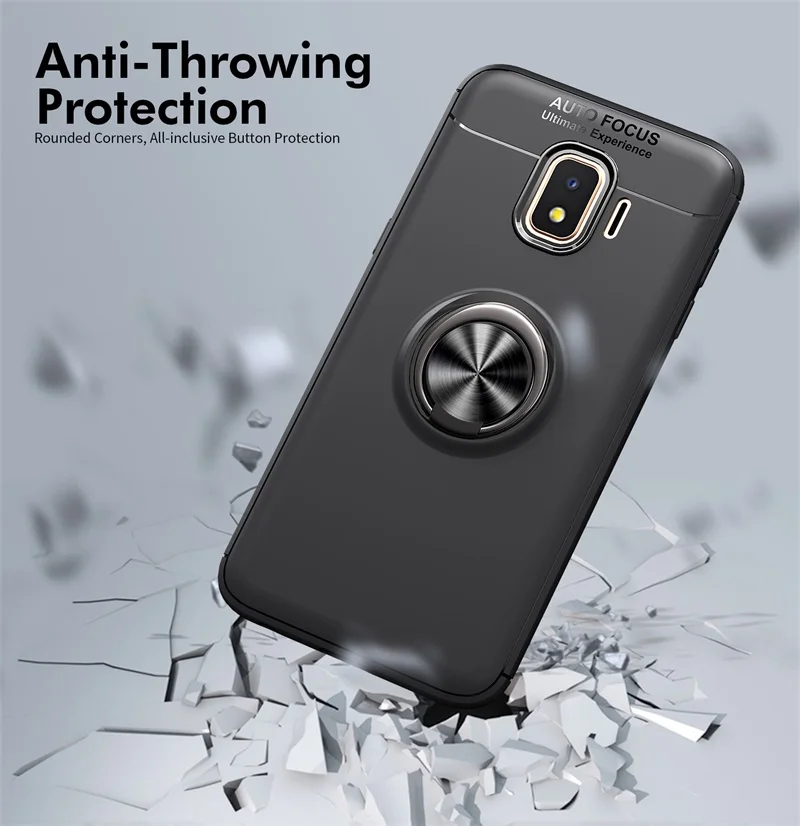 Для samsung Galaxy J2 Core роскошный автомобиль кронштейн противоударный защитный силиконовый чехол для samsung Galaxy J2 Core 5,0 дюйм(ов