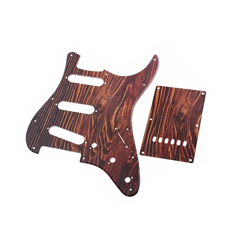 Набор из 3-х слойная Красный панцирь черепахи защитная пластина Электрогитары