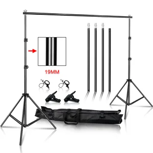 photo video studio backdrop background stand photography muslin backgrounds picture canvas frame support system with carry bag free global shipping