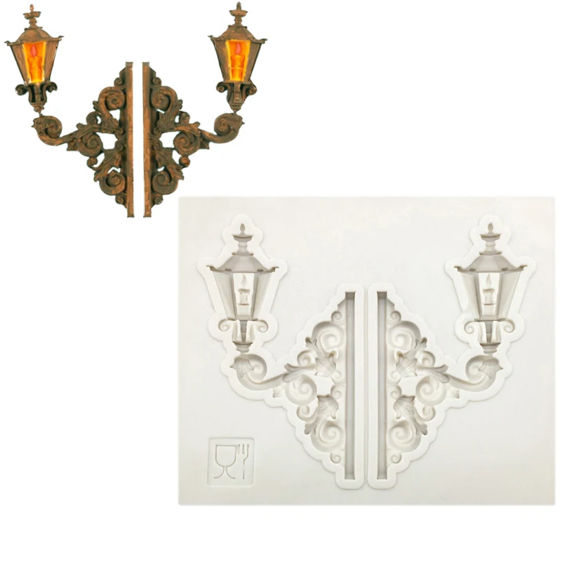 

Форма настенной лампы 100% платиновый силикон