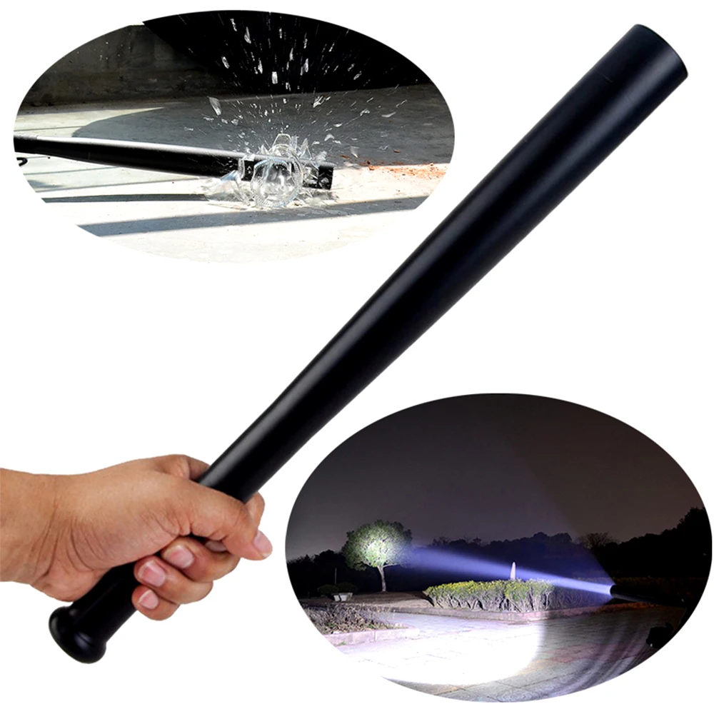 

Baseball Bat Torch Q5 Cree LED Flashlights Waterproof 2200LM Super Bright Flashlight Security Torch Flash Light For Self-defense