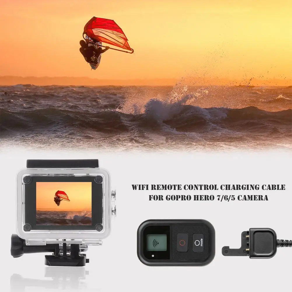 

USB-кабель для камеры Go Pro Hero 7 6 5 Session с пультом ДУ