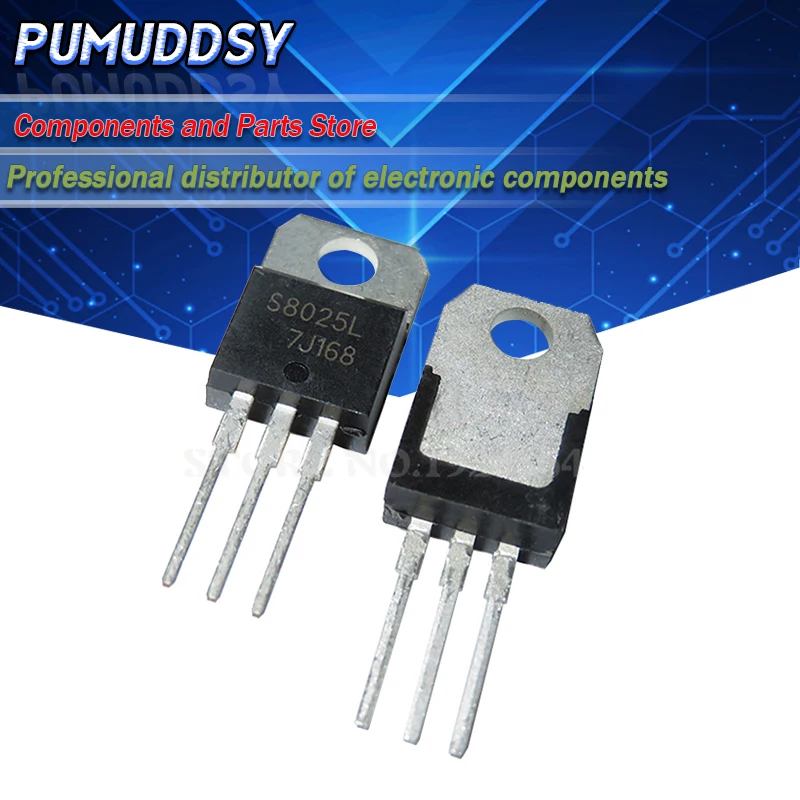 5 шт. S8025L TO220 S8025-220 25A 600V тиристора