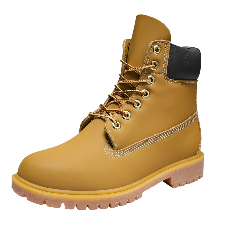 

Мужские ботинки, зимние брендовые удобные ботинки на шнуровке, новинка 2020 года, Классические уличные кожаные повседневные ботинки, мужские ...