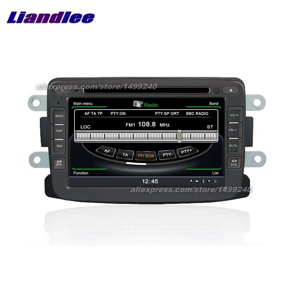 Liandlee 2 Din Автомобильный Android для Dacia Logan 2009 ~ 2013 радио GPS карты навигатор плеер HD