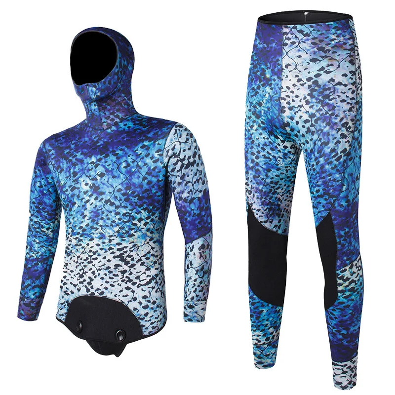 

RTAAN 3mm diving suit men's suit professional deep diving sea warm wet free diving suit neoprene wetsuit Surfing Scuba Diving