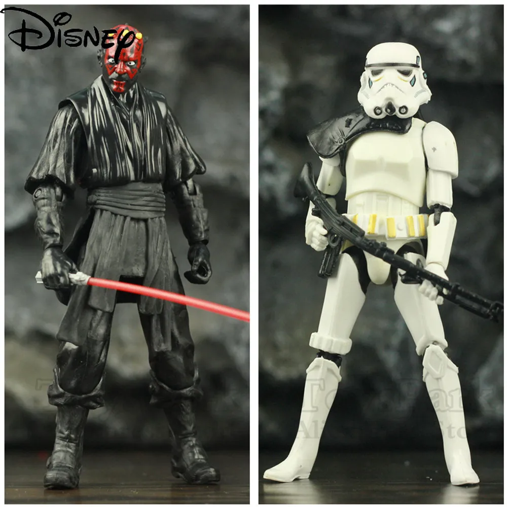 

Disney Star Wars Luke Anakin Obi Wandasmore Master Skywalker C-3PO R2-D2 Vader Cavalry 6-inch Doll Toy Model