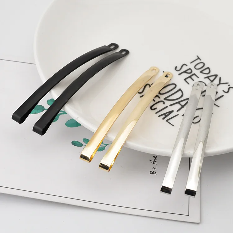 Заколки для волос золотистые/серебристые 10 шт. | Красота и здоровье