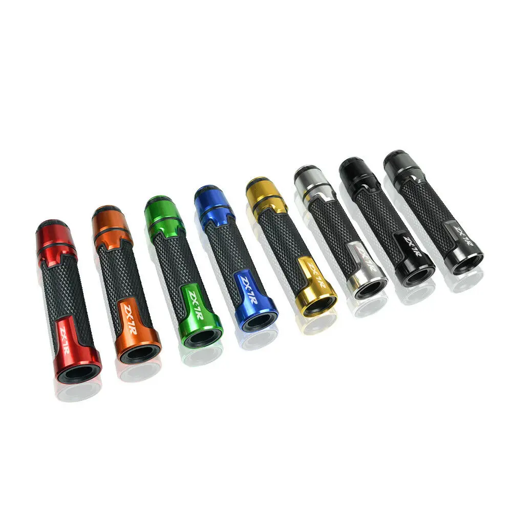 

For Kawasaki ZX-7R ZX7R 7/8" Aluminum Motocycle Handlebar Hand Grips Hand Grips