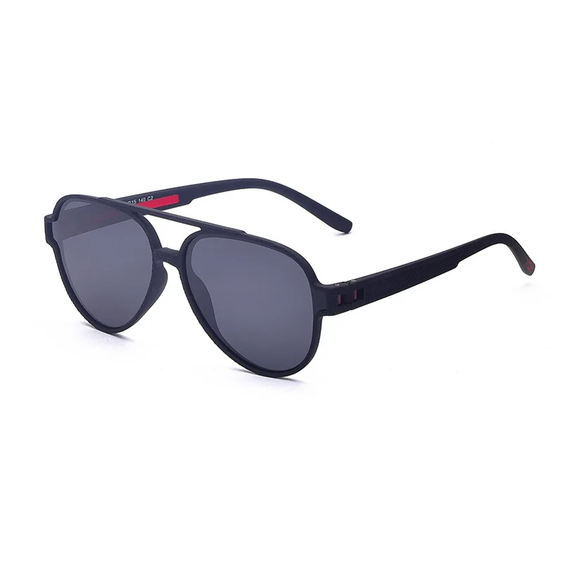 C2 red grey grey HBK, ультралегкие, 15 г, спортивные мужские солнцезащитные очки, поляризационные, для женщин, для улицы, для рыбалки, вождения, солнцезащитные очки, мужские, брендовые, солнцезащитные очки, UV400 - Цвет линз: C2 red grey grey