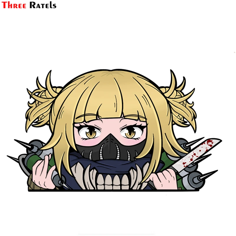 Наклейки для автомобиля FC270 3D химико Тога waifu аниме Peeker наклейки на мотоцикл