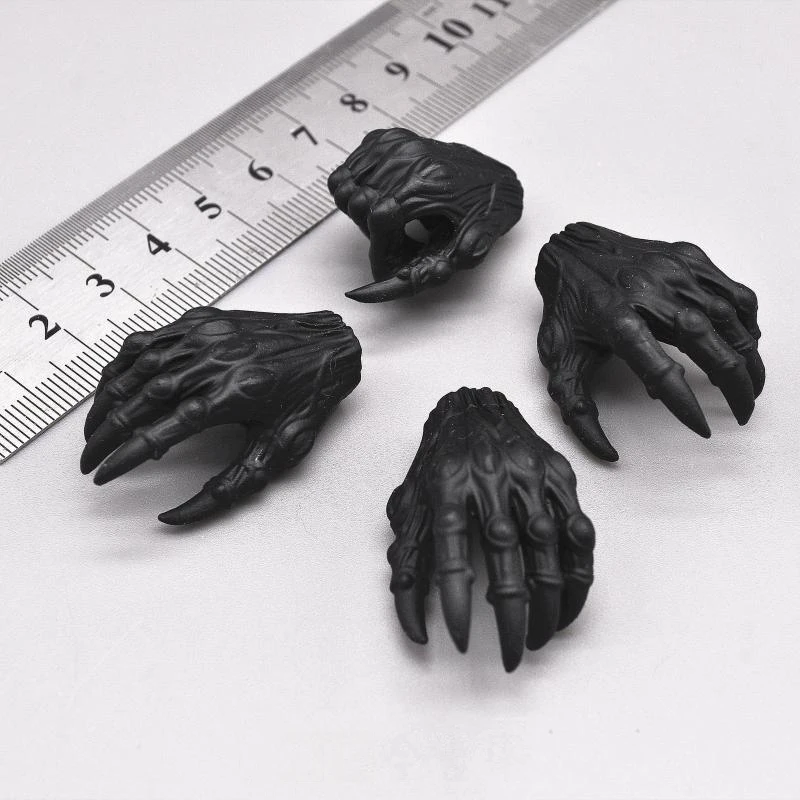 

Hot Sales 1/6th Monster Magic Biochemical Demon Black Hand Model For Usual 12 inch Doll Soldier Collection