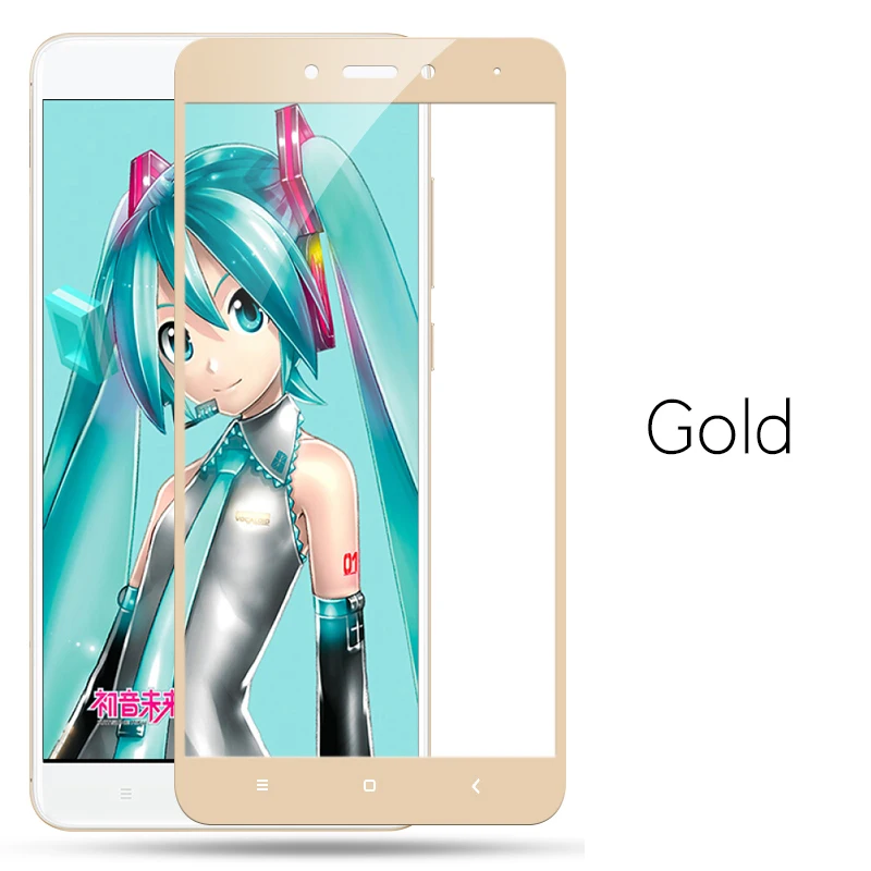Gold 9D полное покрытие закаленное защитное стекло для Xiaomi Redmi Note 4 4X Redmi Note4 Pro Note 4X глобальная Версия защитная пленка для экрана - Цвет: Gold
