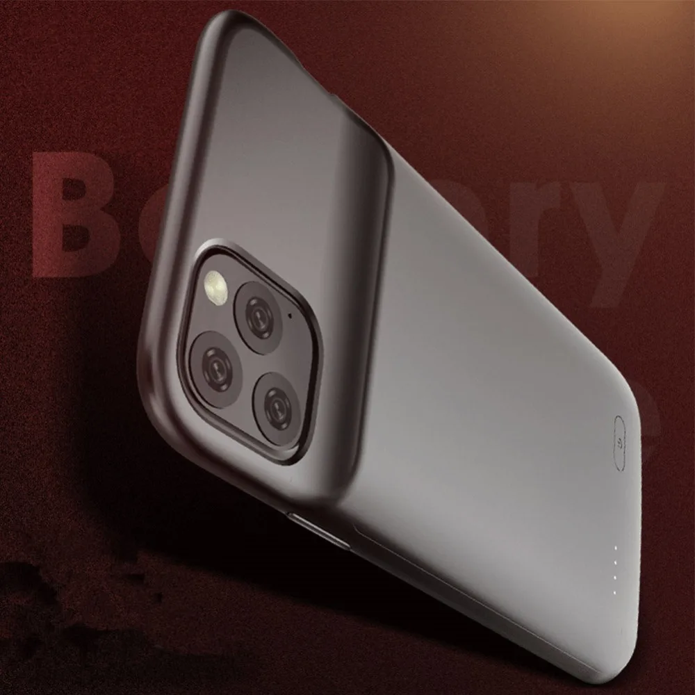Для iphone 11 11 Pro 11 Pro Аккумулятор max зарядное устройство чехол Ультратонкий портативный Банк питания