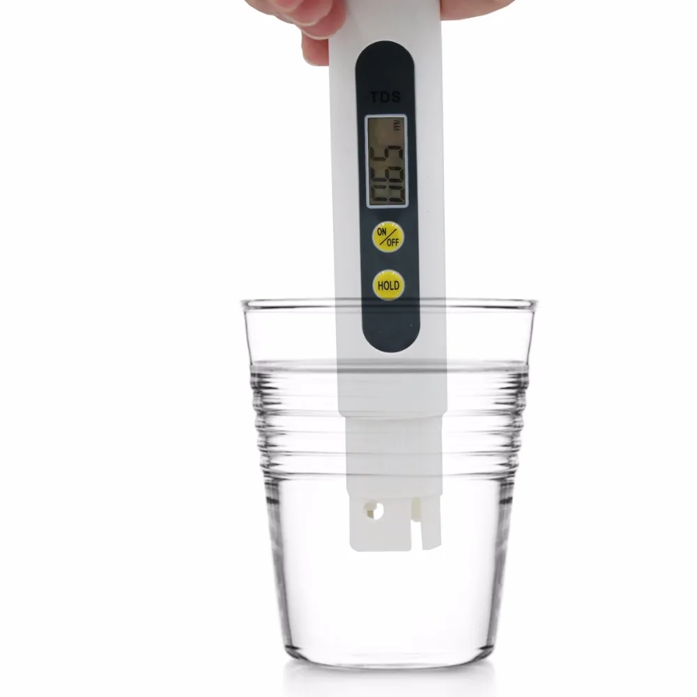 Цифровой ЖК-дисплей качество воды фильтр чистоты TDS метр тестер 0-9999 PPM температура ручка дизайн для гидропоники аквариумов скидка 10