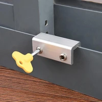 window security key lock sliding doors windows restrictor household door child hardware anti theft safety stopper improveme d9u2