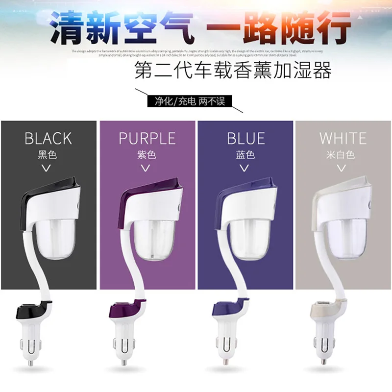 Автомобильный увлажнитель Nanum второго поколения Ароматерапевтический