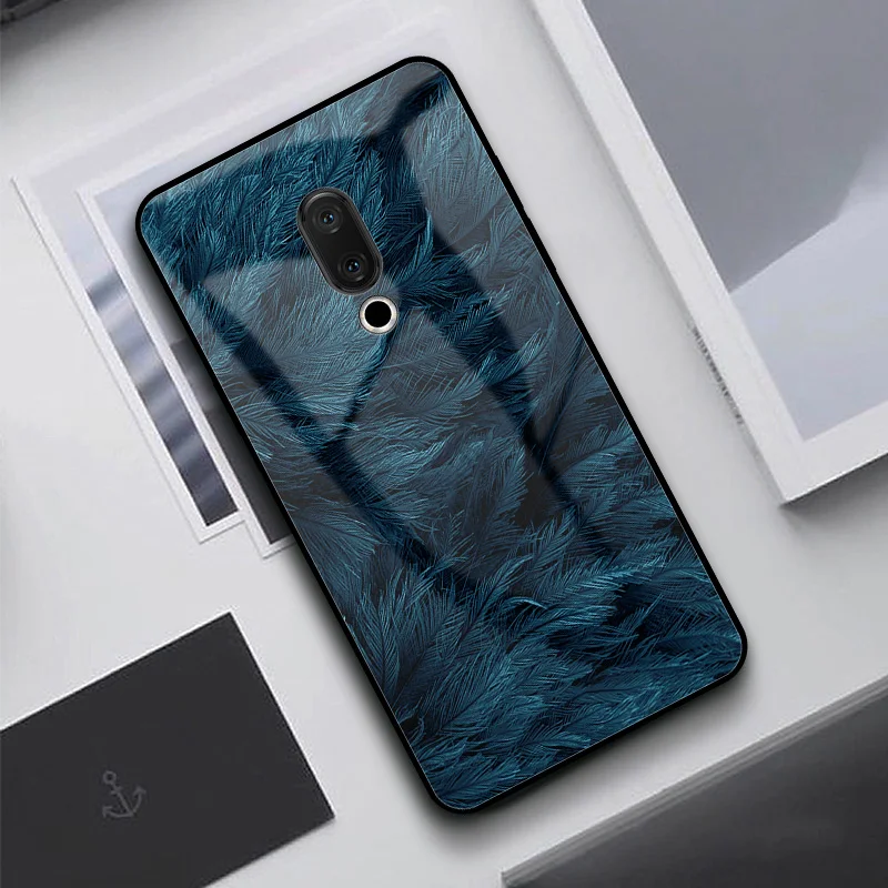 GFAITH чехол из закаленного стекла для Meizu 16 16TH перо печать Обложка Note 8 9X8 M8 Lite M6T S