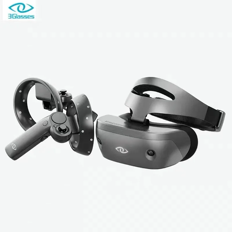 3Glasses Blubur S2 Windows Mixed Reality Head Mounted Device PC VR GLASSES Virtual Headset With Cinema Game Controller | Электроника