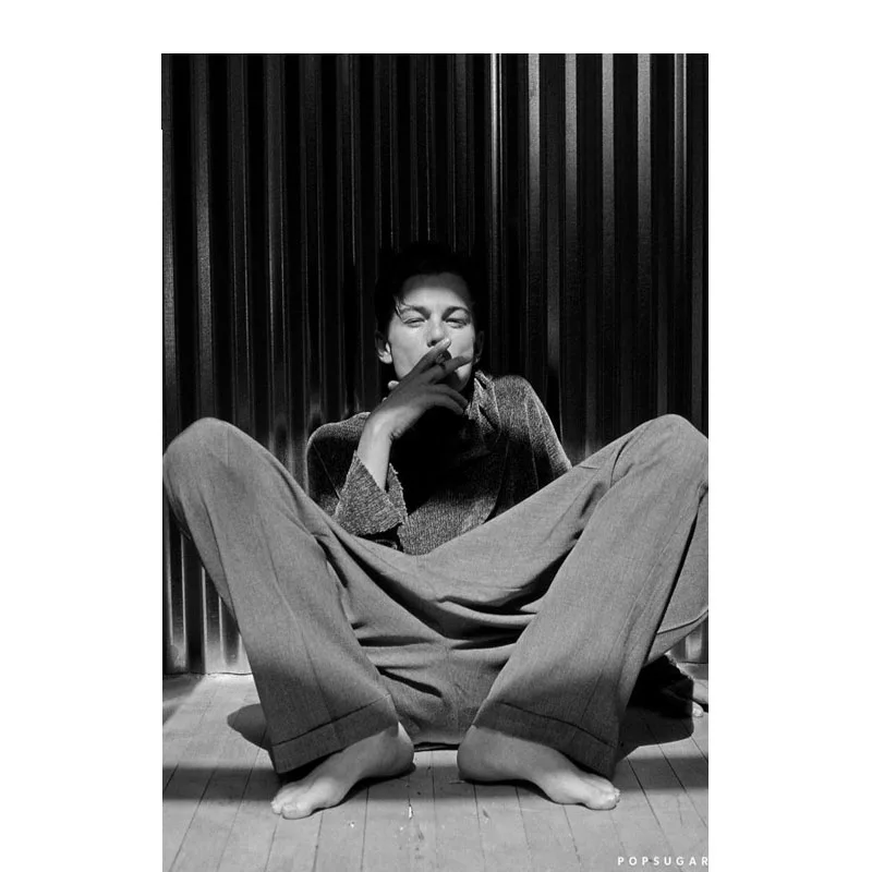 Настенный холщовый постер на заказ Леонардо ДиКаприо картина 27x40 см для