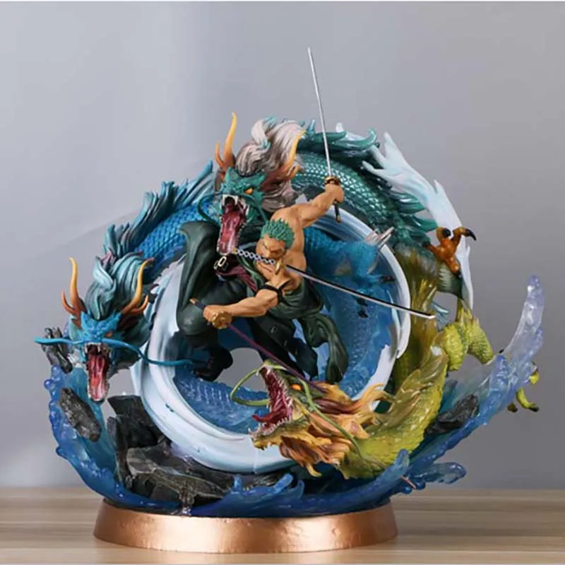 40 см GK ророноа Зоро тысяча мира Торнадо сражение форма статуя ПВХ экшн-фигурка