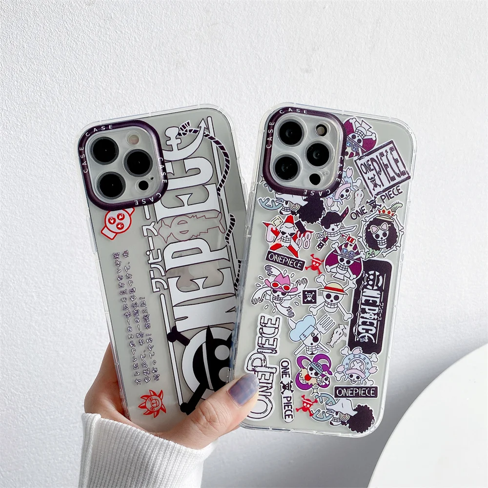 

Hot Japan Anime Cartoon Skull Phone Case for Iphone 12 Mini 11 Pro Xs MAX XR X 6 7 8 Plus SE Silicone Soft TPU Phone Case Fundas