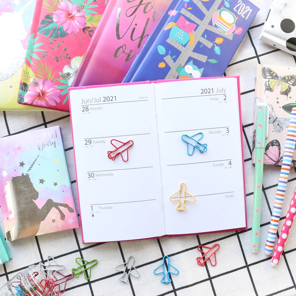 Domikee 2021 календарный год портативный еженедельник записные книжки новая офисная