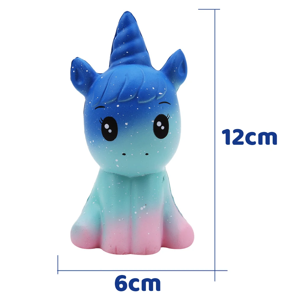 

Colorful Galaxy Unicorn Squishy Jumbo Kawaii Squishies Cream Scented Slow Rising Relieve Stress Squeeze Toys Kid Gift