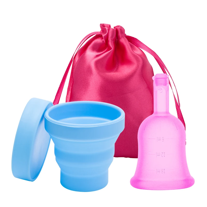 

Lady Period Cup Discharge Valve Period Copa Medical Silicone Menstrual Cup Feminine Hygiene Menstrual Cup Sterilization Cup