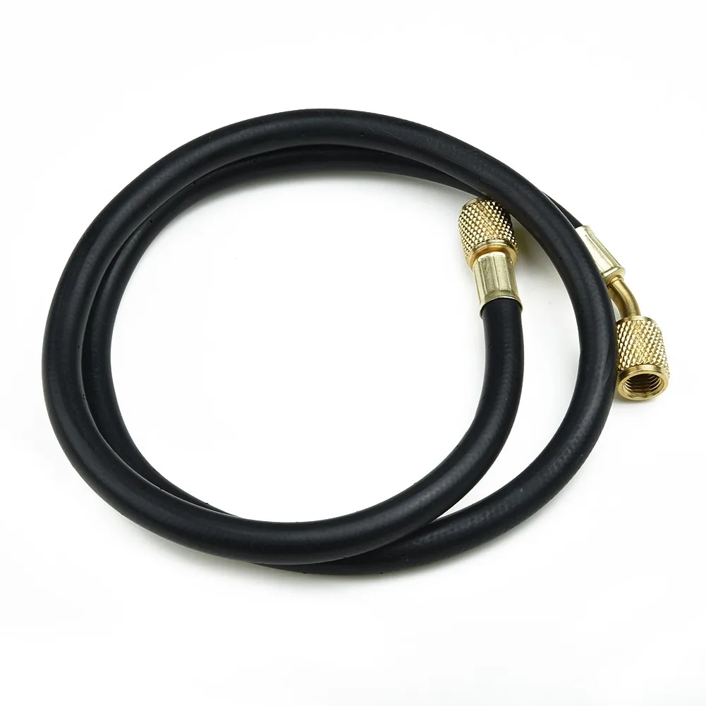 

HVAC Black Charging Hose 800psi R410A Refrigerant Manifold Gauge Refrigeration