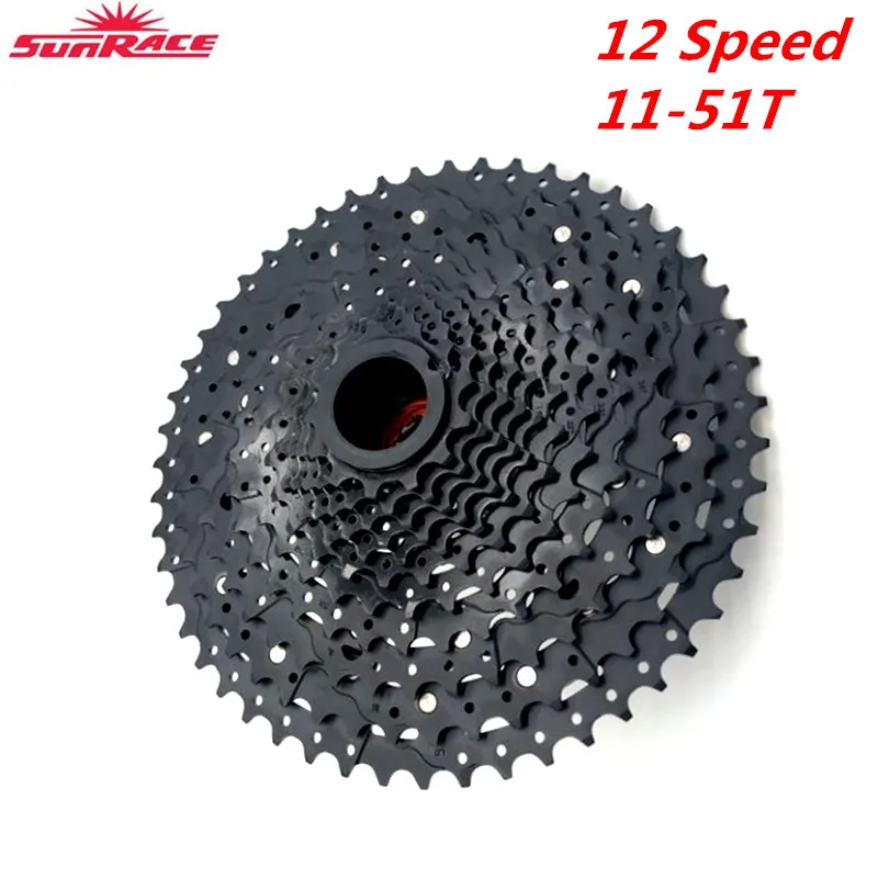 sunracing CSMZ903 12 скоростной свободный Руль Горный велосипед кассета черный серебристый 11-51T MTB маховик части велосипеда