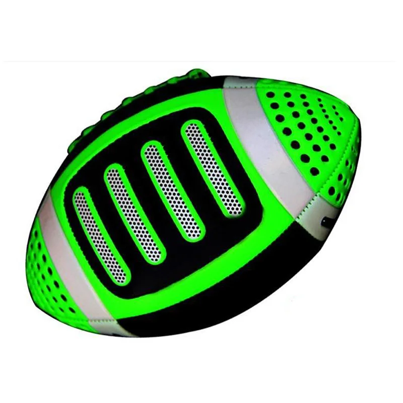 New Children Rubber Rugby Size 3 American Football Balls France Euro Training Ball England Rugby Beach Sports Entertainment