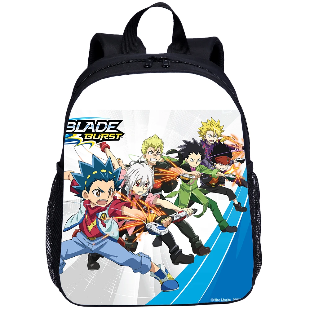 Миниатюрные рюкзаки Beyblade Burst с аниме-играми детская школьная сумка для
