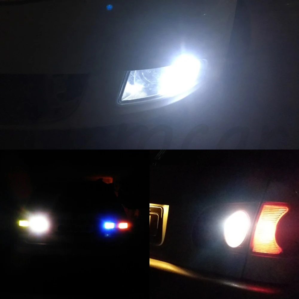 Cob p21w Белый Красный Синий 12SMD 1156 BA15S 1157 BAY15D DC 12v Задний сигнал поворота задние лампы резервные грузовик светильник парковка Авто Лампа