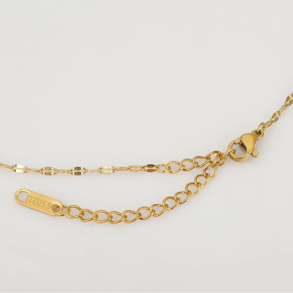 Ожерелье Laramoi Женская цепочка креативное ожерелье Золотая гептаграмма роскошная